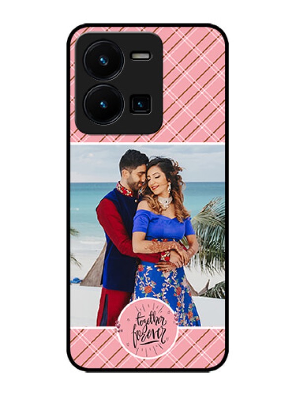 Custom Vivo Y35 Custom Metal Phone CaseTogether Forever Design