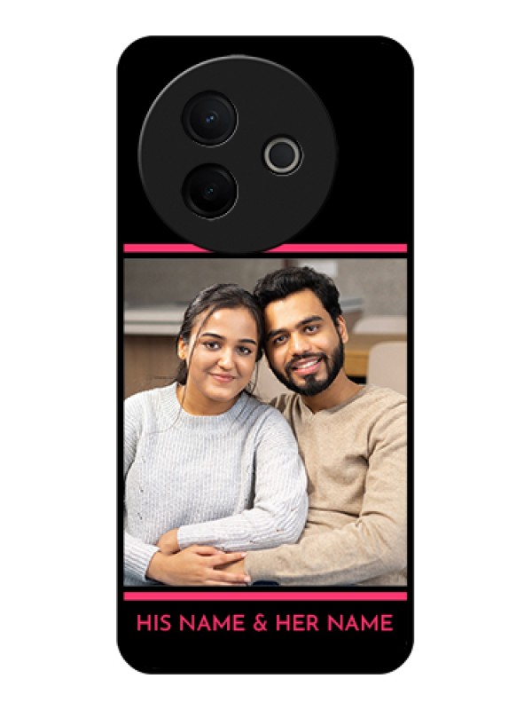 Custom Vivo Y39 5G Custom Metal Phone Case - With Add Text Design