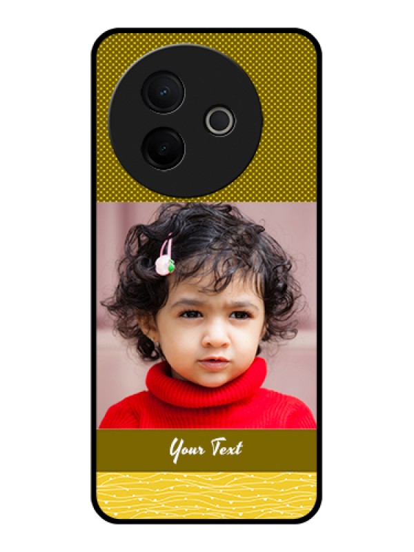 Custom Vivo Y39 5G Custom Metal Phone Case - Simple Green Color Design