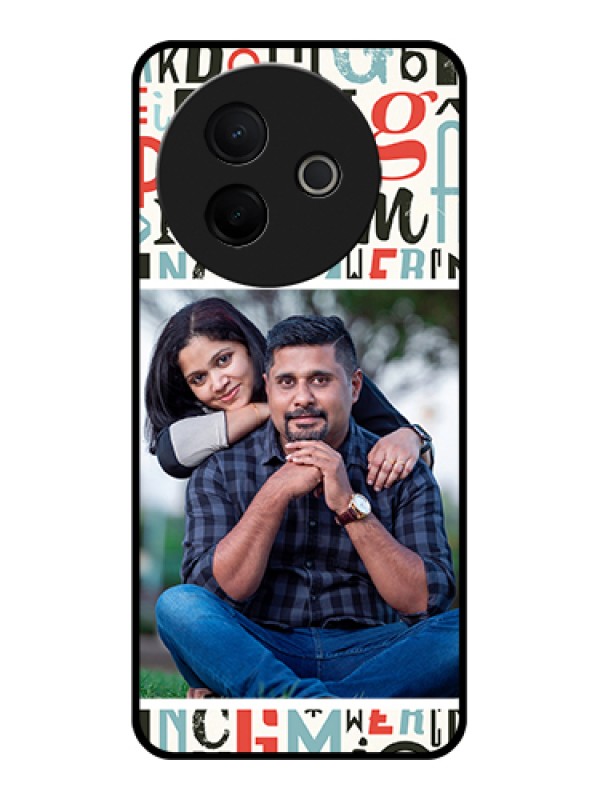 Custom Vivo Y39 5G Custom Metal Phone Case - Alphabet Design