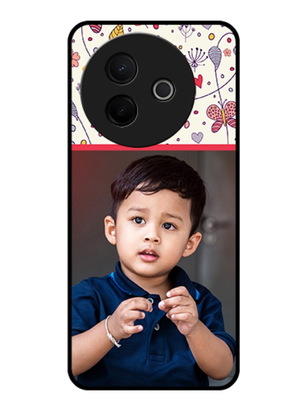 Custom Vivo Y39 5G Custom Metal Phone Case - Premium Floral Design