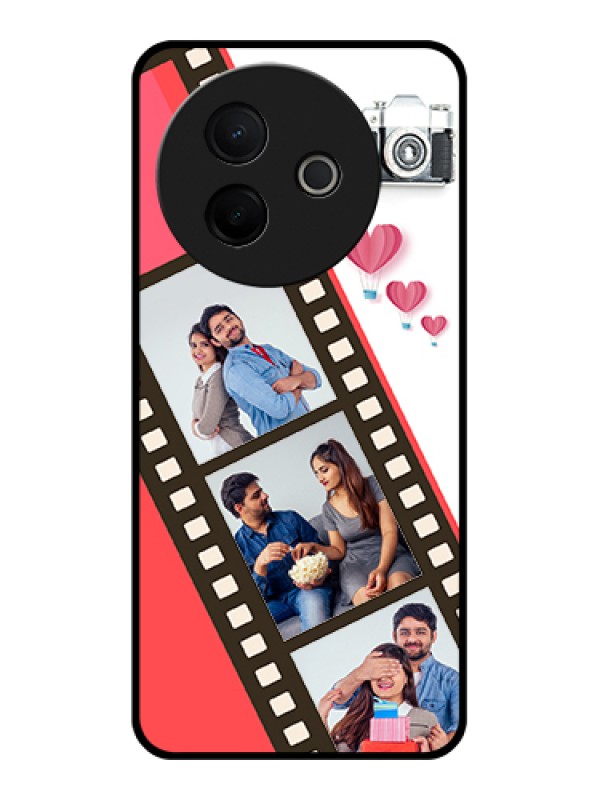 Custom Vivo Y39 5G Custom Metal Phone Case - 3 Image Holder With Film Reel