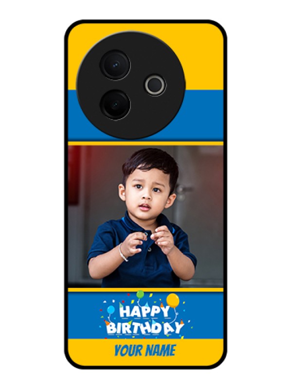 Custom Vivo Y39 5G Custom Metal Phone Case - Birthday Wishes Design