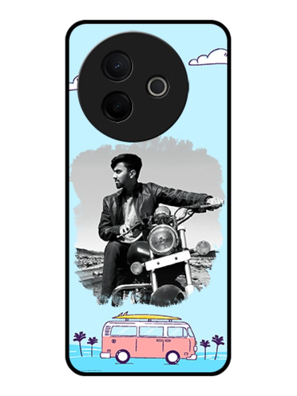 Custom Vivo Y39 5G Custom Metal Phone Case - Travel and Adventure Design