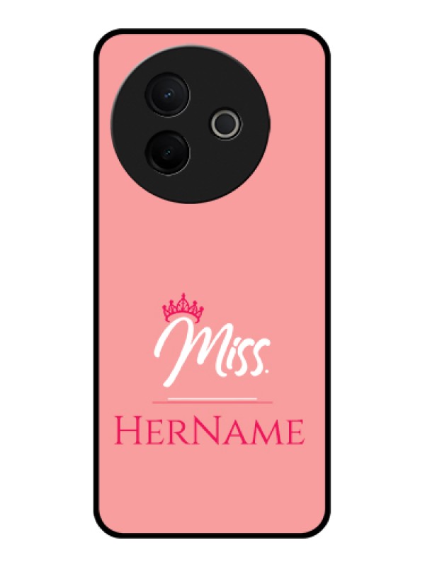 Custom Vivo Y39 5G Custom Metal Phone Case - Mrs With Name Design