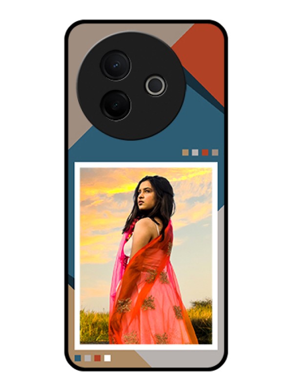 Custom Vivo Y39 5G Custom Metal Phone Case - Retro Color Pallet Design