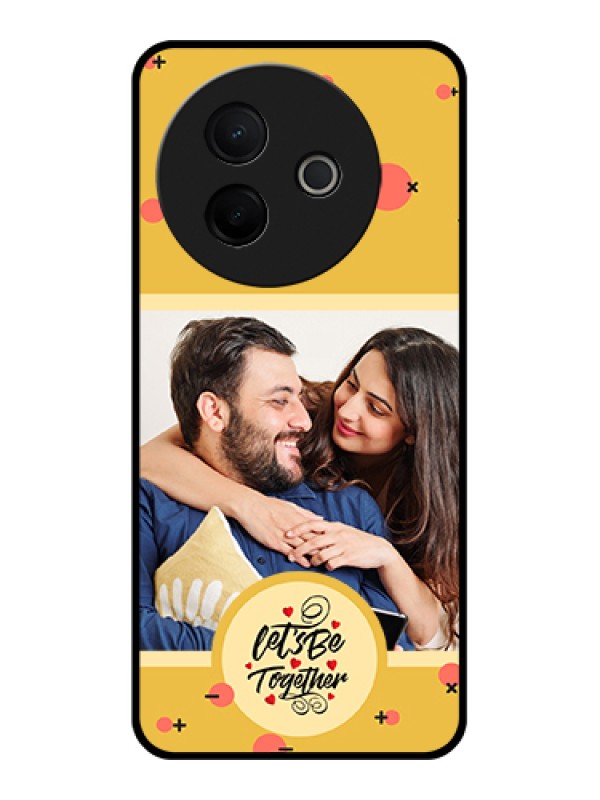 Custom Vivo Y39 5G Custom Metal Phone Case - Lets Be Together Design