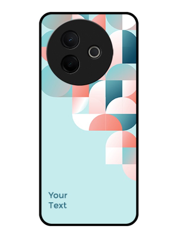 Custom Vivo Y39 5G Custom Metal Phone Case - Stylish Semi - Circle Pattern Design