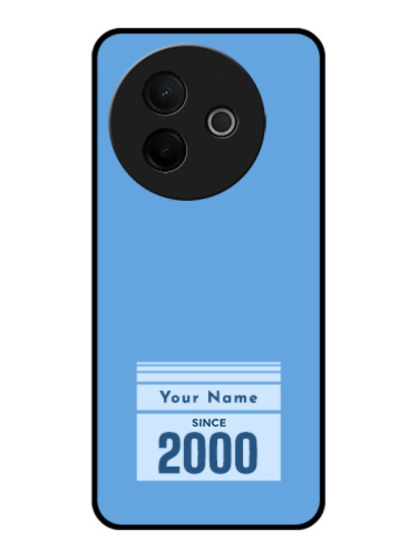 Custom Vivo Y39 5G Custom Metal Phone Case - Custom Year Of Birth Design