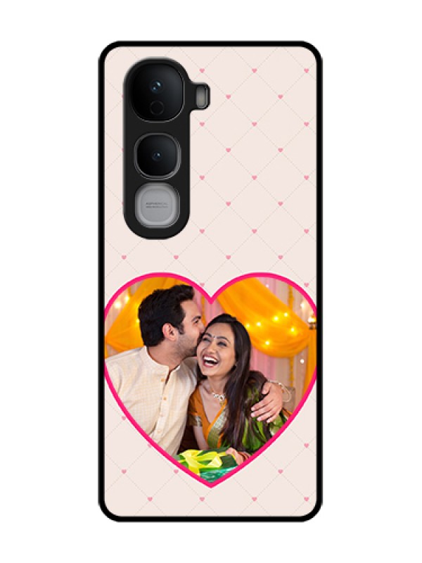 Custom Vivo Y400 Pro 5G Custom Metal Phone Case - Heart Shape Design