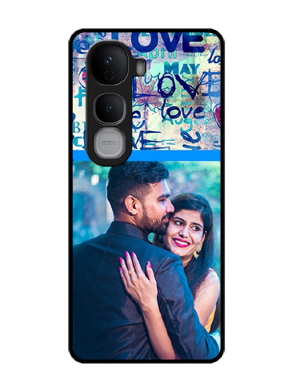 Custom Vivo Y400 Pro 5G Custom Metal Phone Case - Colorful Love Design