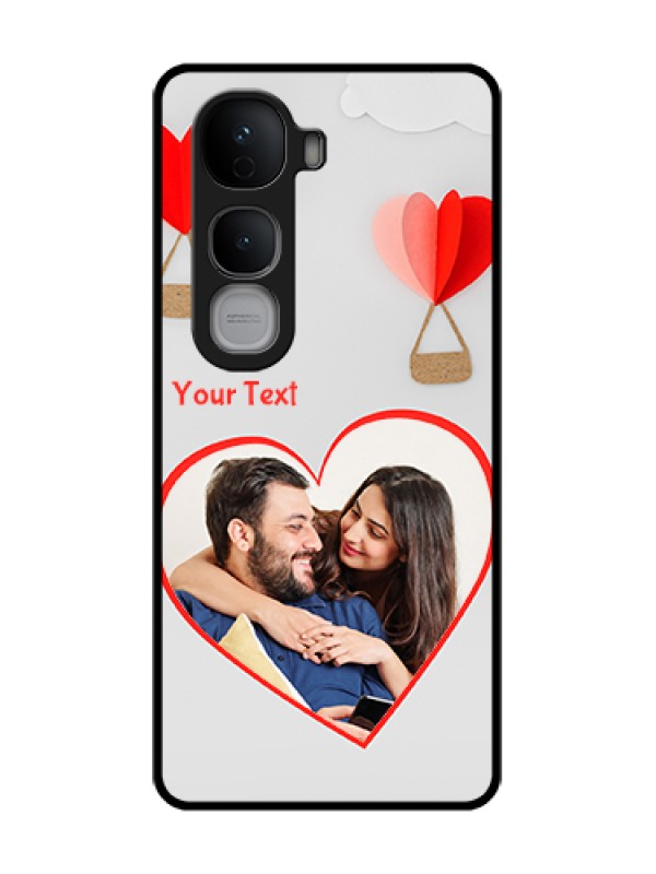 Custom Vivo Y400 Pro 5G Custom Metal Phone Case - Parachute Love Design