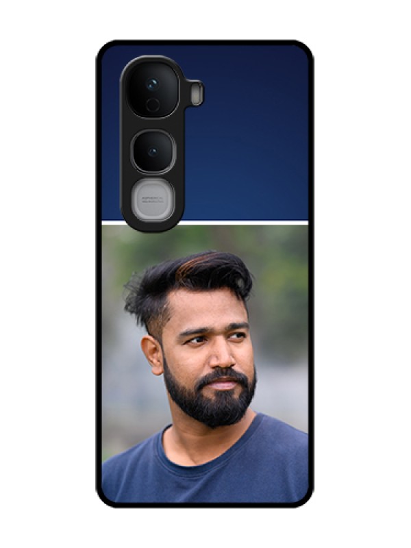 Custom Vivo Y400 Pro 5G Custom Metal Phone Case - Simple Royal Blue Design