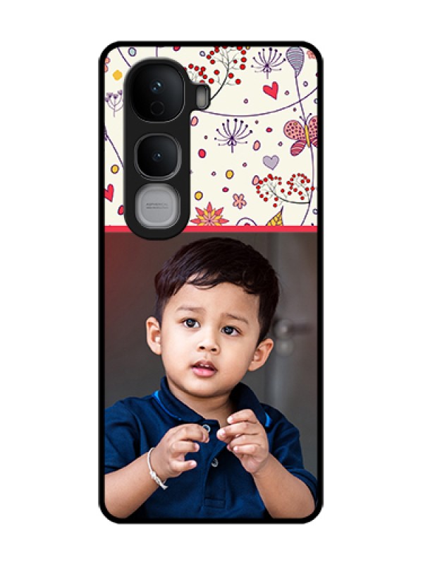 Custom Vivo Y400 Pro 5G Custom Metal Phone Case - Premium Floral Design