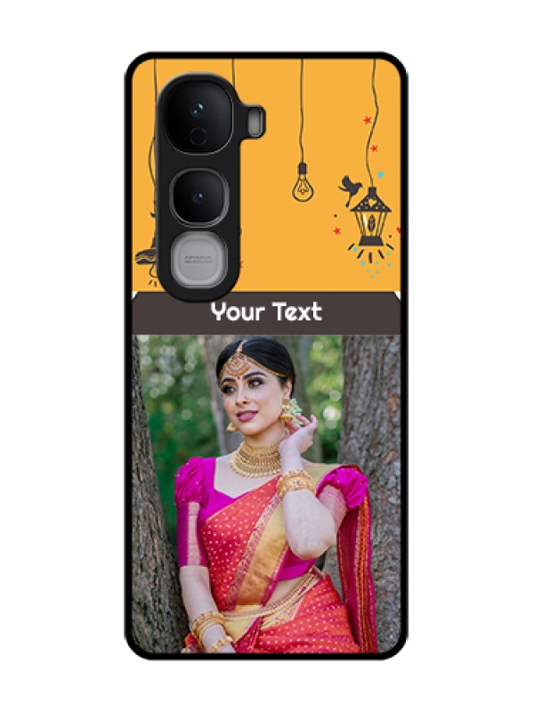 Custom Vivo Y400 Pro 5G Custom Metal Phone Case - With Family Picture And Icons