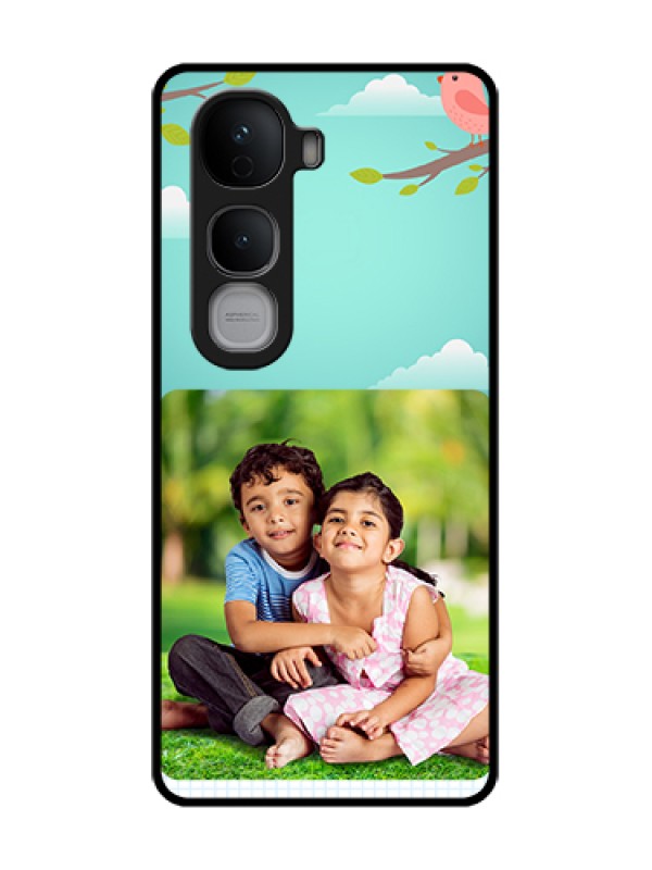 Custom Vivo Y400 Pro 5G Custom Metal Phone Case - Doodle Love Design