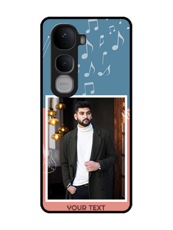 Custom Vivo Y400 Pro 5G Custom Metal Phone Case - With Color Musical Note Design