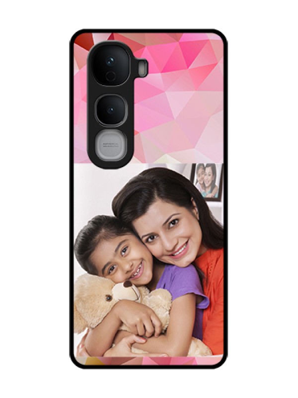 Custom Vivo Y400 Pro 5G Custom Metal Phone Case - Abstract Triangle Design