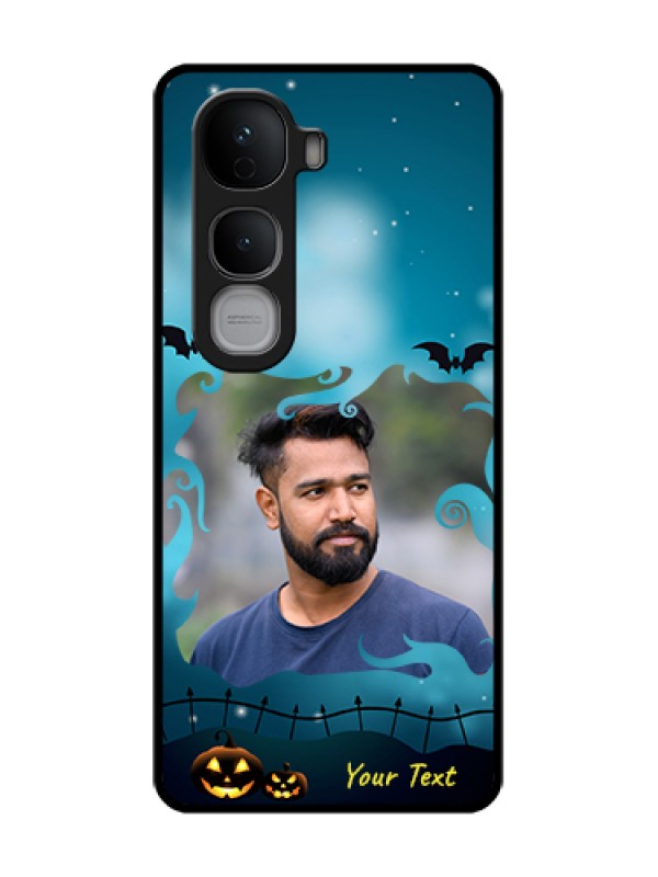 Custom Vivo Y400 Pro 5G Custom Metal Phone Case - Halloween Frame Design
