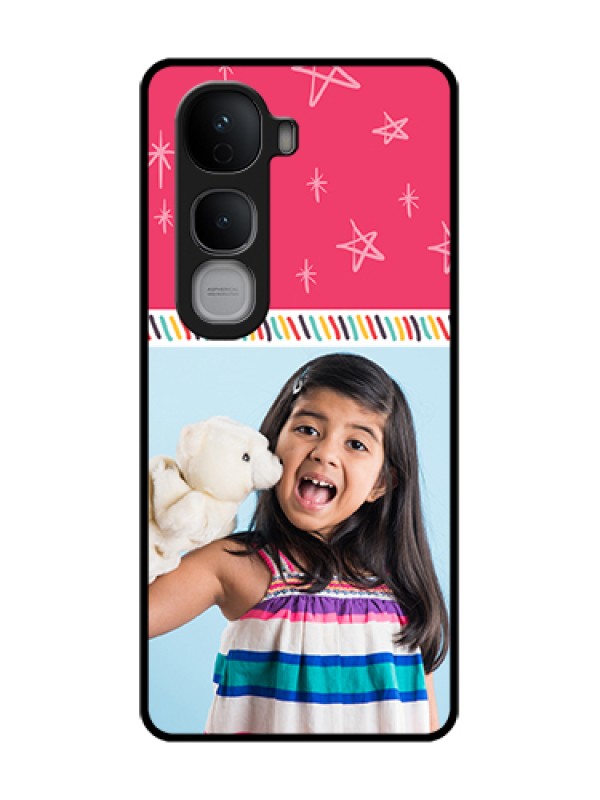 Custom Vivo Y400 Pro 5G Custom Metal Phone Case - Line Art Design