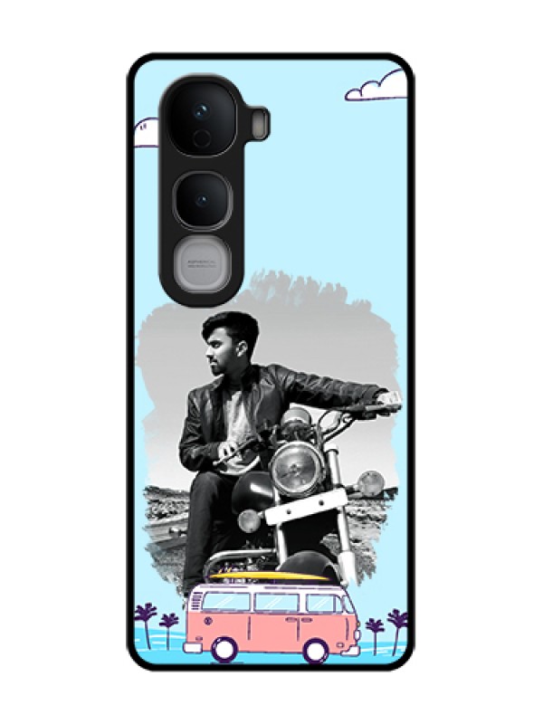 Custom Vivo Y400 Pro 5G Custom Metal Phone Case - Travel & Adventure Design