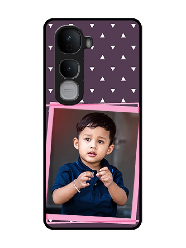 Custom Vivo Y400 Pro 5G Custom Metal Phone Case - Triangle Pattern Dotted Design