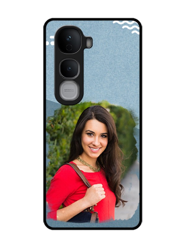 Custom Vivo Y400 Pro 5G Custom Metal Phone Case - Grunge Line Art Design