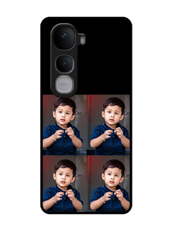 Custom Vivo Y400 Pro 5G Custom Metal Phone Case - 4 Image Holder Design