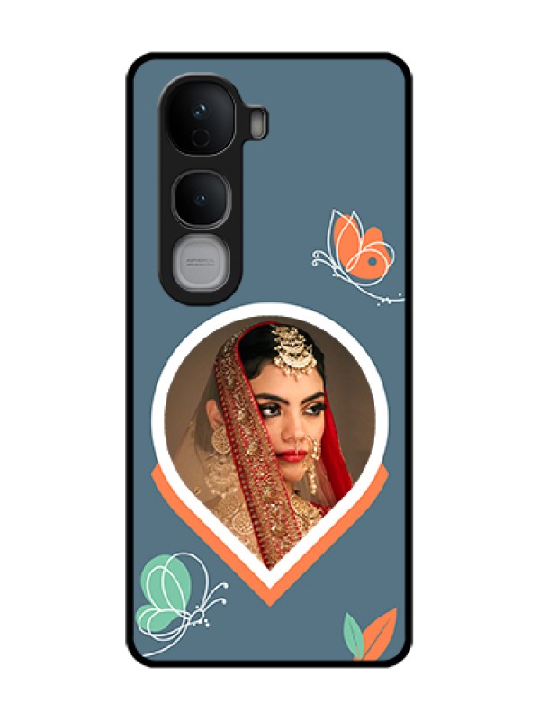 Custom Vivo Y400 Pro 5G Custom Metal Phone Case - Droplet Butterflies Design