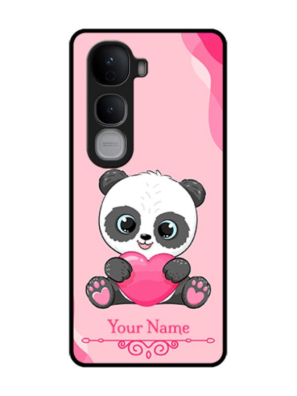 Custom Vivo Y400 Pro 5G Custom Metal Phone Case - Cute Panda Design