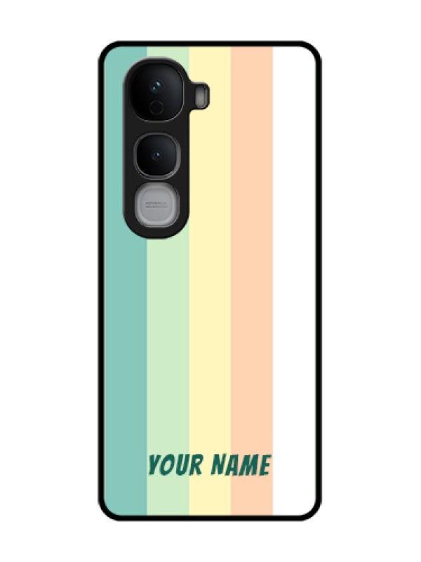 Custom Vivo Y400 Pro 5G Custom Metal Phone Case - Multi - Colour Stripes Design