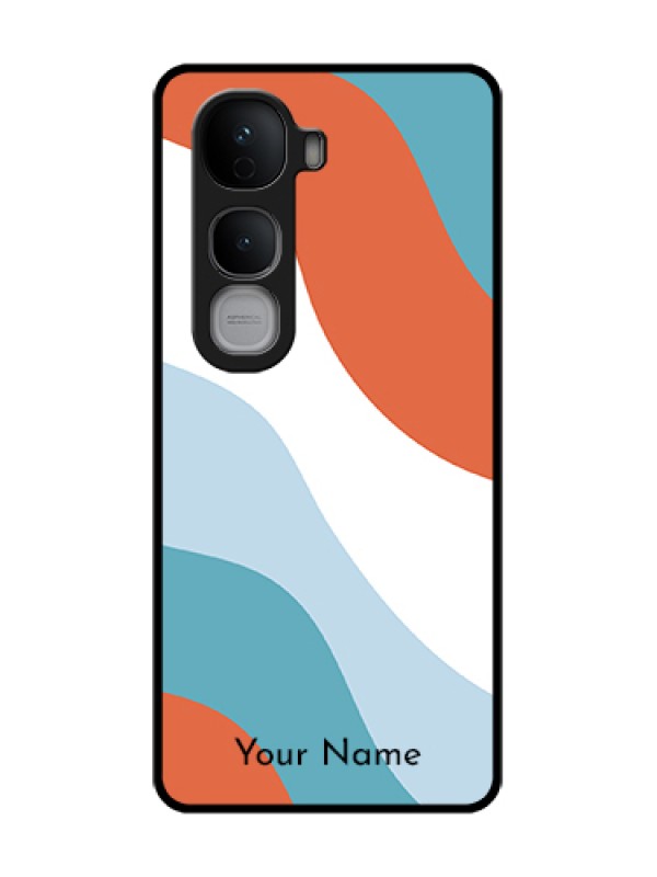 Custom Vivo Y400 Pro 5G Custom Metal Phone Case - Coloured Waves Design