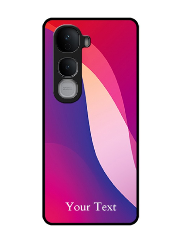 Custom Vivo Y400 Pro 5G Custom Metal Phone Case - Digital Abstract Overlap Design