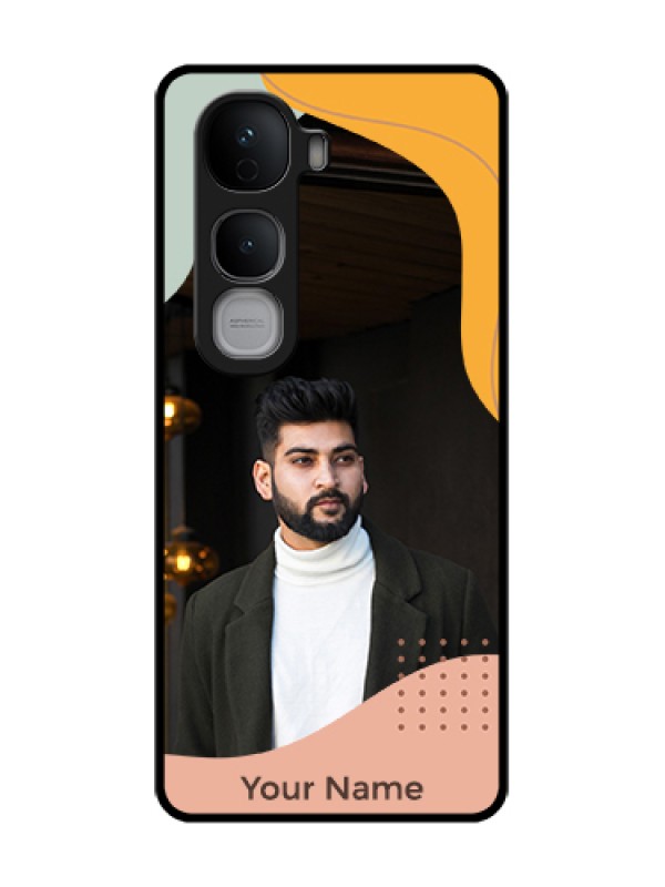 Custom Vivo Y400 Pro 5G Custom Metal Phone Case - Tri - Coloured Overlay Design