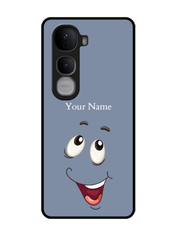Custom Vivo Y400 Pro 5G Custom Metal Phone Case - Laughing Cartoon Face Design