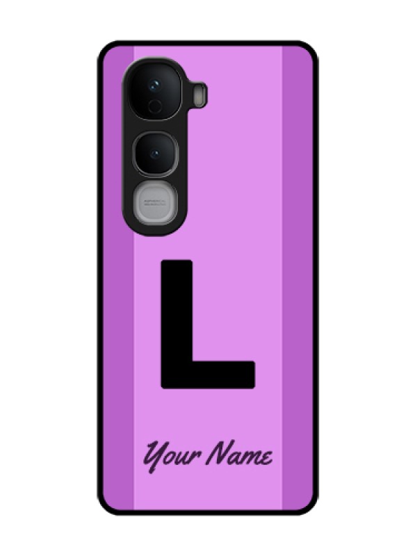 Custom Vivo Y400 Pro 5G Custom Metal Phone Case - Tricolor Custom Text Design