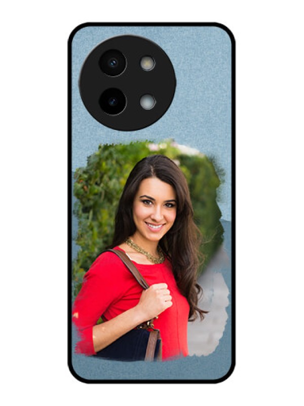 Custom Vivo Y58 5G Custom Metal Phone Case - Grunge Line Art Design