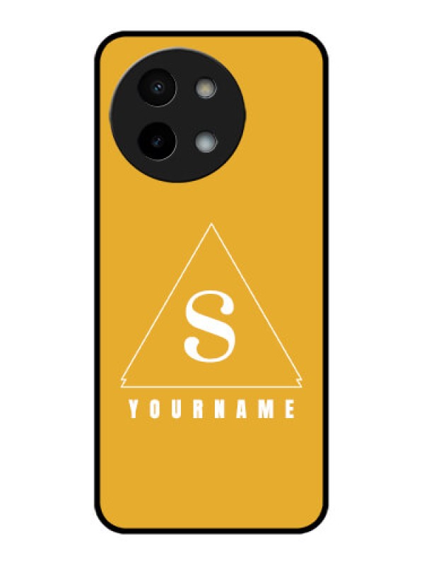 Custom Vivo Y58 5G Custom Metal Phone Case - Simple Triangle Design