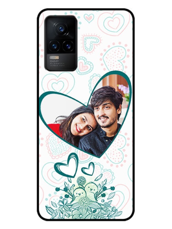 Custom Vivo Y73 Custom Metal Phone Case - Premium Couple Design