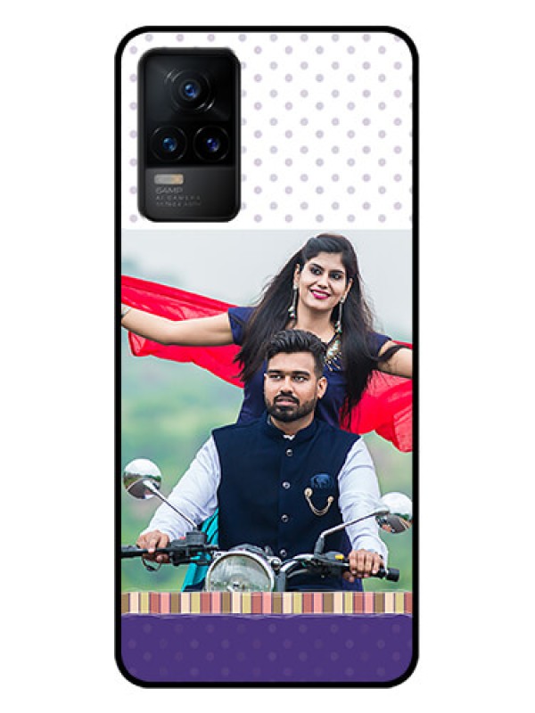 Custom Vivo Y73 Custom Metal Phone Case - Cute Family Design