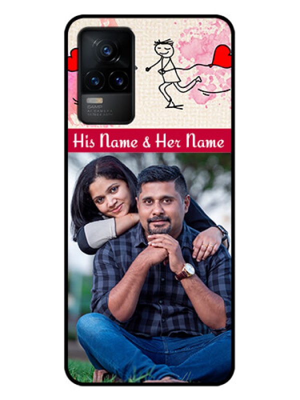 Custom Vivo Y73 Custom Metal Phone Case - You And Me Case Design