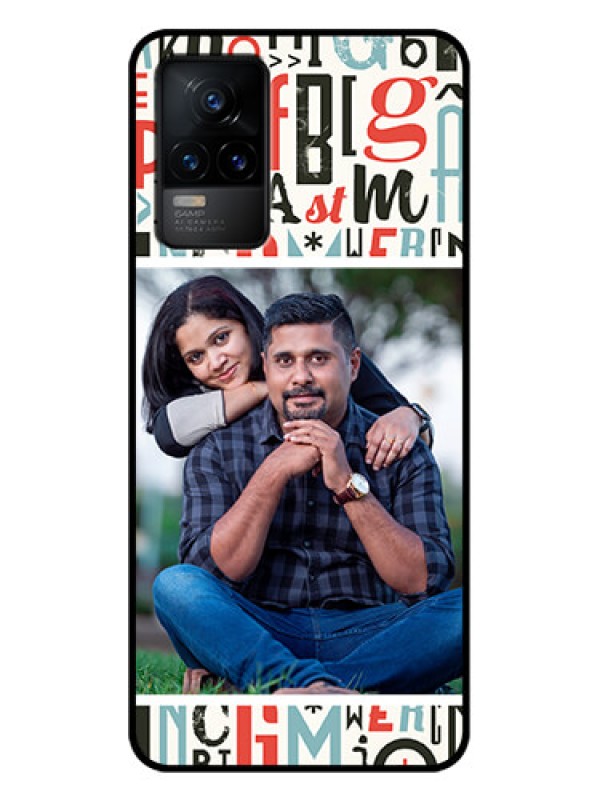 Custom Vivo Y73 Custom Metal Phone Case - Alphabet Design