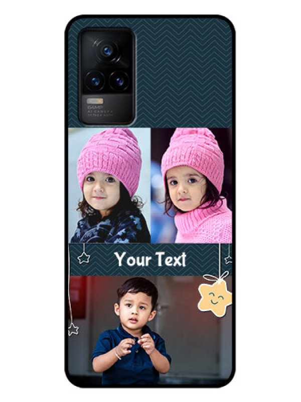 Custom Vivo Y73 Custom Metal Phone Case - Hanging Stars Design