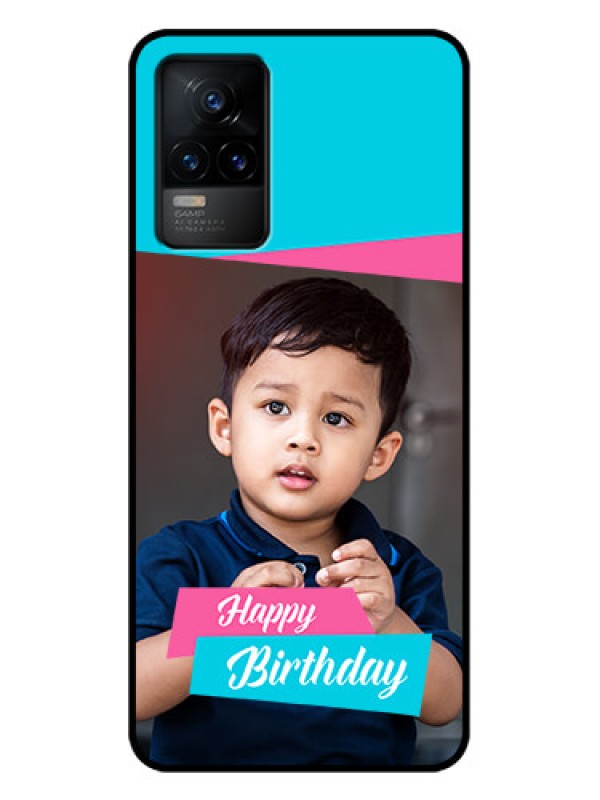 Custom Vivo Y73 Custom Metal Phone Case - Image Holder With 2 Color Design