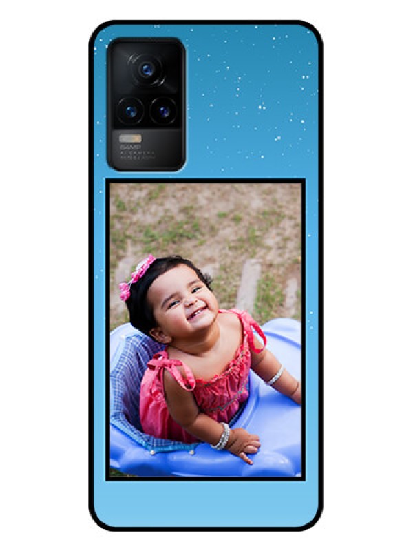 Custom Vivo Y73 Custom Metal Phone Case - Wave Pattern Colorful Design