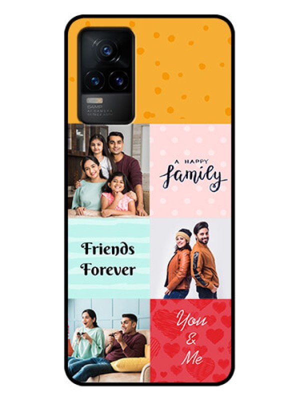 Custom Vivo Y73 Custom Metal Phone Case - Images With Quotes Design