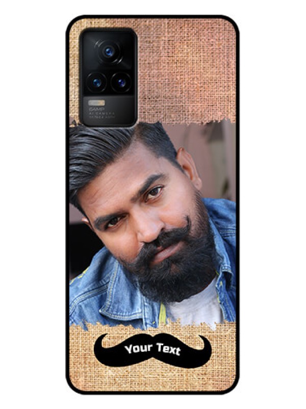 Custom Vivo Y73 Custom Metal Phone Case - With Texture Design