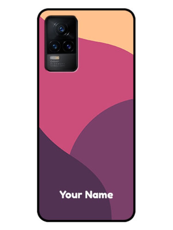 Custom Vivo Y73 Custom Metal Phone Case - Mixed Multi - Colour Abstract Art Design