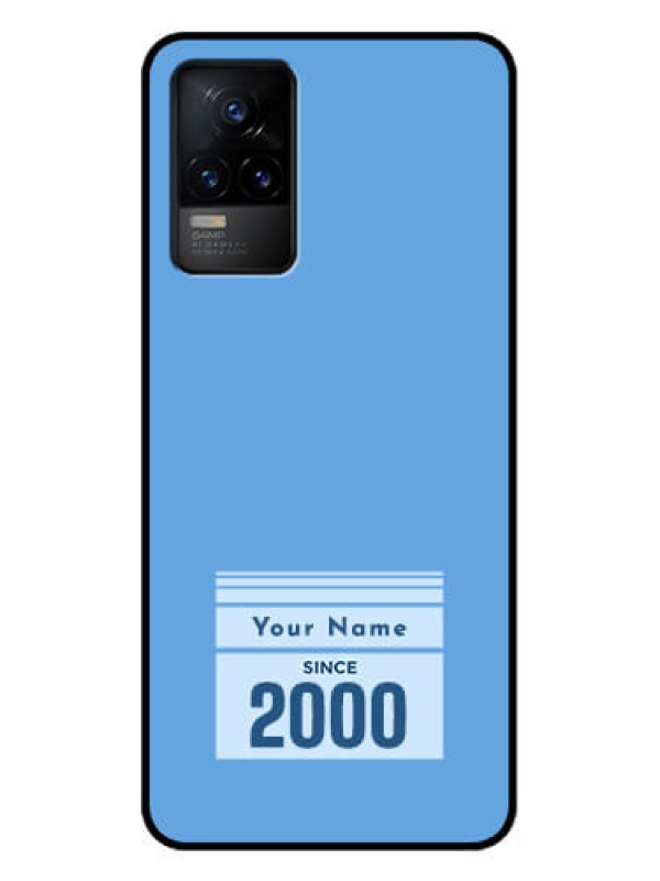 Custom Vivo Y73 Custom Metal Phone Case - Custom Year Of Birth Design
