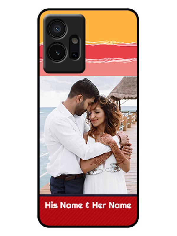 Custom Vivo Y75 5G Custom Metal Phone Case - Colorful Case Design